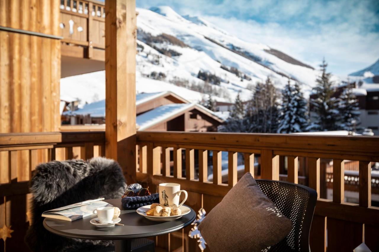 Апарт отель Terresens - Neige Et Soleil Ле дез Альп Экстерьер фото